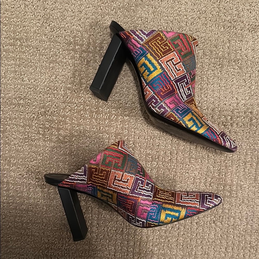 Balmain High-Heeled Mules